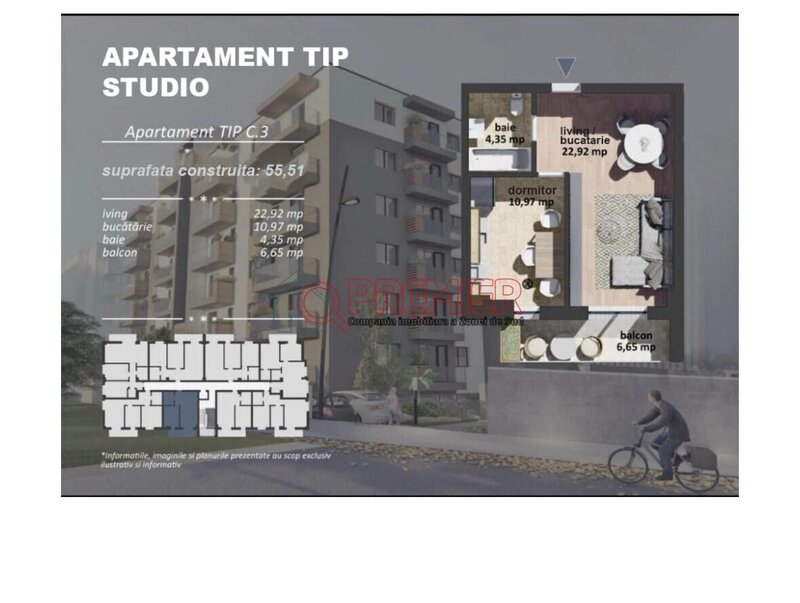 Postalionului, oferta, studio.